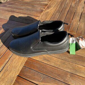 Emeril Lagasse ELMROYAWL-001‎ Womens 13W Black Leather Athletic Work Shoes NEW